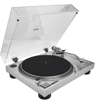 Platine vinyle AT-LP120XUSBSV - Audio Technica - Argent