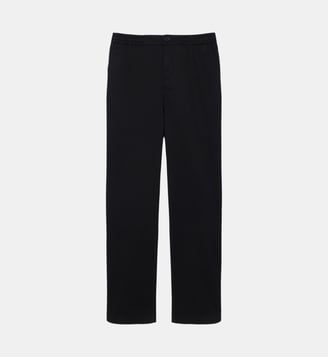 Chino regular fit twill coton - Lacoste - Noir
