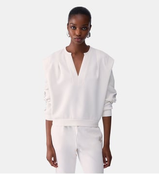 Sweat avec broderies bijoux Liu Jo