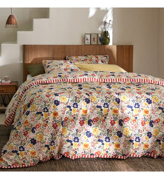 Housse de couette coton lavé La Redoute Interieurs