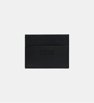 Porte-cartes en cuir Saffiano - Fursac - Noir
