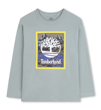 T-shirt à manches longues - Timberland - Silver blue