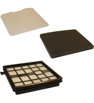 Filtre Kit BF005 mousse HEPA microfiltre protection aspirateur - Essentiel B - Coloris unique