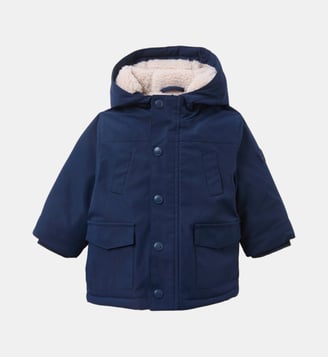 Parka doublée sherpa - Cyrillus - Marine