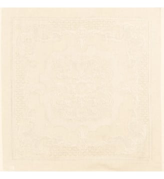 Serviette pur coton - Garnier Thiebaut - Ivoire