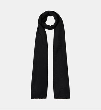 Etole en jacquard monogrammé - Liu Jo - Noir