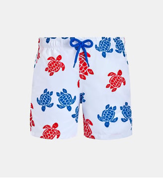 Maillot de bain Tortue Multicolores - Vilebrequin - Blanc