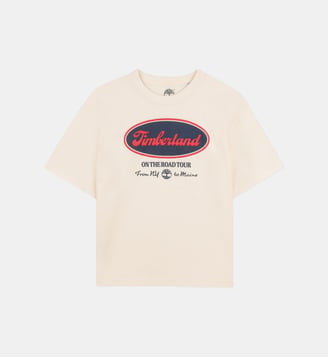 T-shirt à manches courtes - Timberland - Ivoire