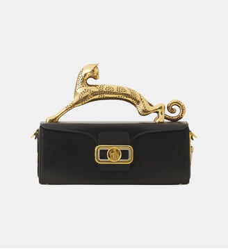 Sac Pencil Cat En Cuir - Lanvin - Noir