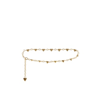 Ceinture bijoux coeur martelé - Claudie Pierlot - Gold