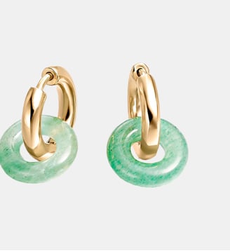Petites boucles d’oreilles en anneau 925 dorées 18K - Aristocrazy - Or