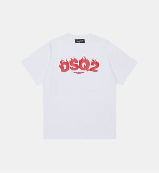 T-shirt avec logo DSQ2 - Dsquared2 - Blanc