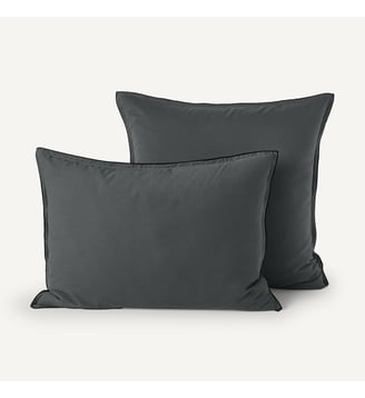 Taie d'oreiller enfant voile coton bio lavé AM.PM
