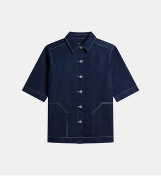 Chemise en coton Agnès b.