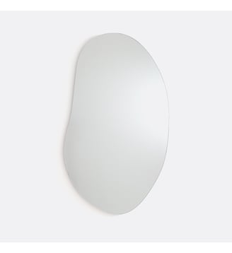 Miroir forme organique H85 cm - La Redoute Interieurs - Transparent
