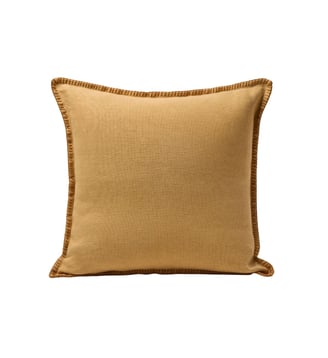 Housse De Coussin  Lin épais et point de feston Madura