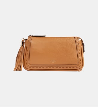 Pochette Premier Flirt en cuir chaine - Lancel - Marron