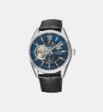 Montre automatique Modern Bleu RE-AV0005L - Orient Star - Argenté