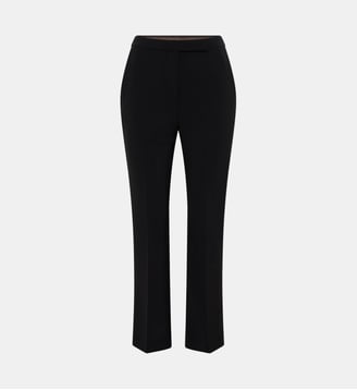 Pantalon de tailleur au dos élastiqué - ALYA - Gerard Darel - Noir