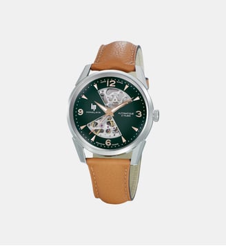 Montre automatique Himalaya Vert 671735 - Lip - Argenté