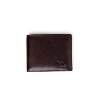 Portefeuille 2 volets en cuir Wakefield - Rodd & Gunn - Chocolate