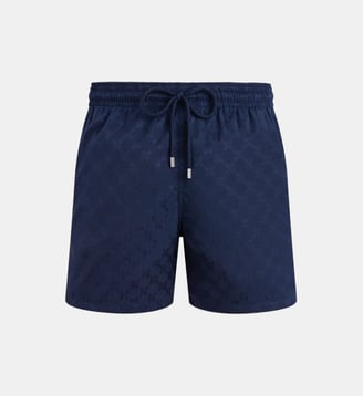 Maillot de bain Turtle Monogram - Vilebrequin - Bleu marine