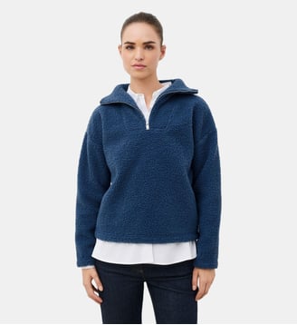 Sweat tleandro1 - Caroll - Bleu foncé