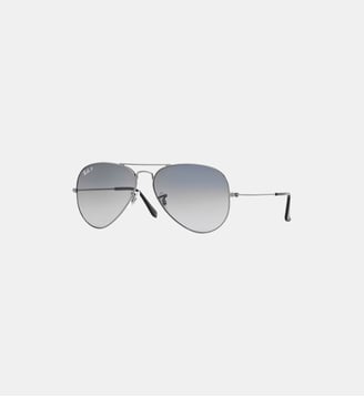 Lunettes de soleil polarisées AVIATOR LARGE METAL RB3025 - Ray Ban - Ivoire foncé