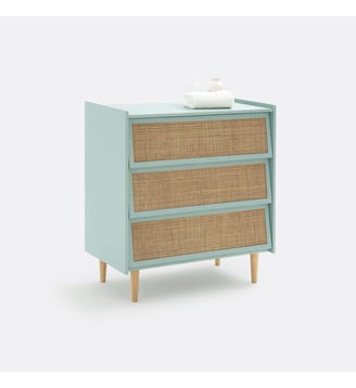 Commode 3 tiroirs en cannage La Redoute Interieurs