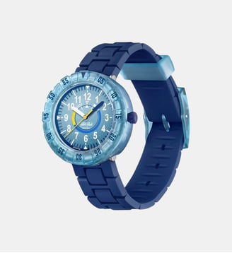 Montre Classroom creations Bleu clair FCSP133 - Flik Flak - Bleu clair