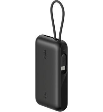 Batterie externe 10K 45W avec cable intégré Noir - Belkin - Standard