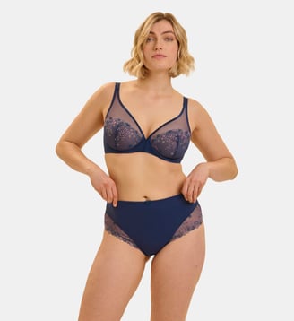 Culotte taille haute - Bleu Rainbow Simone Pérèle