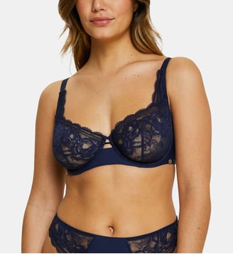 Soutien-gorge corbeille Lily - Sans Complexe - Bleu marine