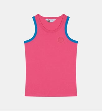 Débardeur Pop Energy    et Bleu - Roland-Garros - Rose