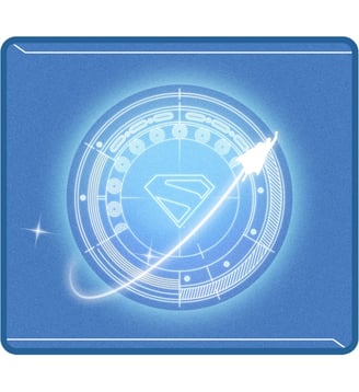 Tapis de souris X WARNER SUPERMAN WORLD L LEXIP