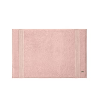 Tapis de bain  en coton - Lacoste Home - Rose