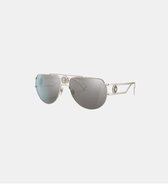 Lunettes de soleil Pilote VE2225 - Versace - Or pale