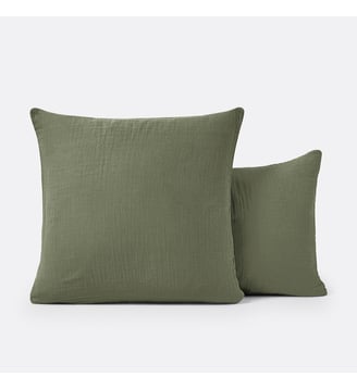 Taie d'oreiller enfant unie gaze de coton La Redoute Interieurs