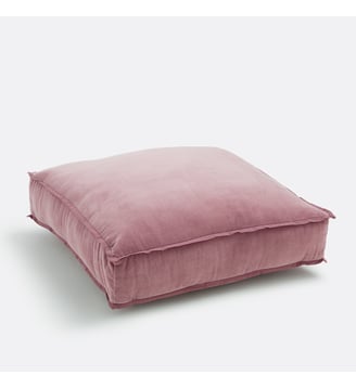 Coussin de sol velours, 50 x 50 cm La Redoute Interieurs