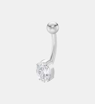 Piercing titane nombril Courageuse argent - Nebuleuse Bijoux - Argent