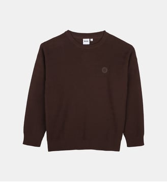 Pull en tricot - BOSS Kidswear - Tourbe