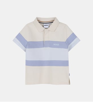 Polo manches courtes - BOSS Kidswear - Vanille