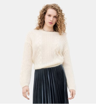 Pull mleandro - Caroll - Écru