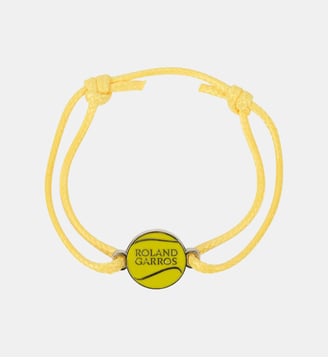 Bracelet Brésilien logo - Roland-Garros - Jaune
