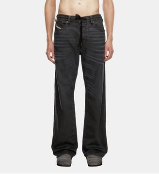 Relaxed 2080 D-Reel Joggjeans® - Diesel - Noir et gris foncé
