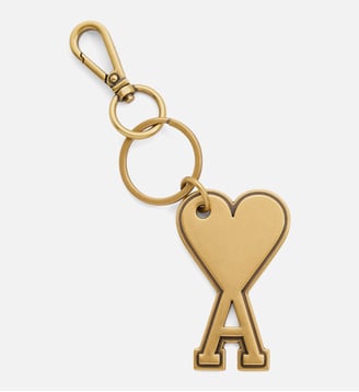 Porte-Clés Ami de Coeur unisexe - AMI Paris - Laiton vibré