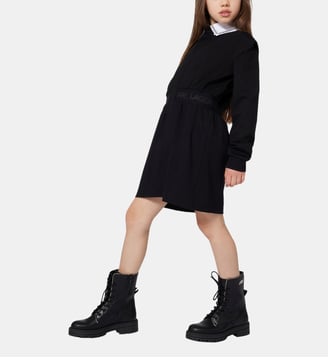 Robe à manches longues - Karl Lagerfeld Kids - Black