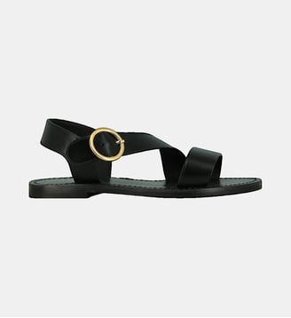 Sandales plates Welbi - Jonak - Noir