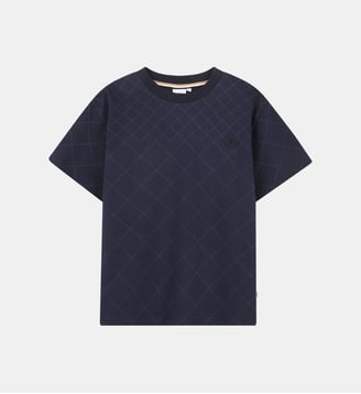Tee-shirt manches courtes - BOSS Kidswear - Bleu cargo