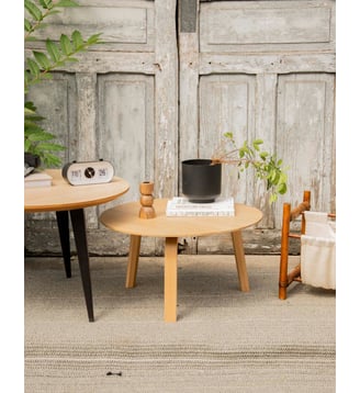 Table basse Bella Donna N°1100- Produit chiné - Debongout - Bois clair